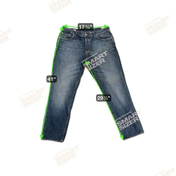 Brunello Cucinelli Men's Designer Made in Italy Blue Denim 100% Cotton Jeans - Picture 8 of 8